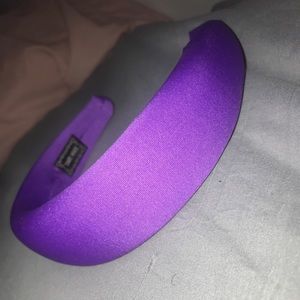 Purple head band